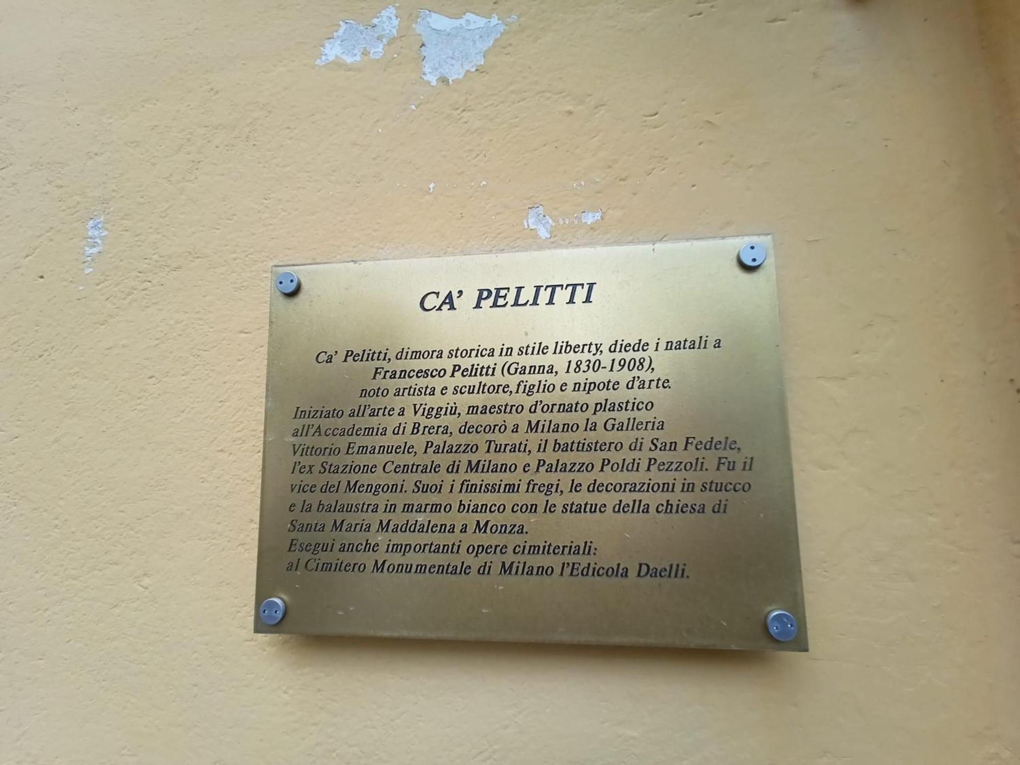 Foresteria Lombarda B & B Ca' Pelitti Ganna Kültér fotó